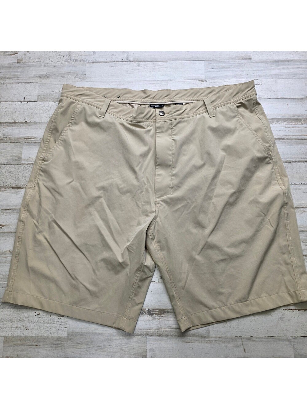 FootJoy Golf Shorts Men's 40 Beige Stretch Performance Polyester Spandex FJ